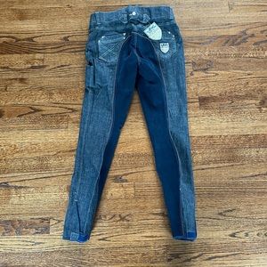 HKM Denim Jean Full Seat Breeches New with Tags size 30